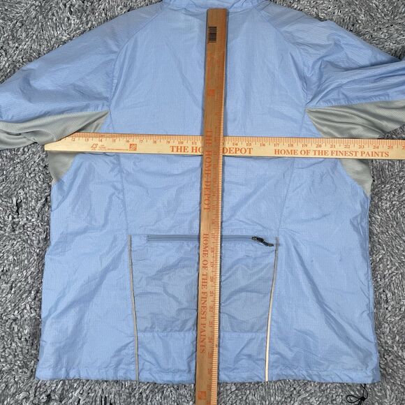 Patagonia Storm Racer Jacket Men’s Large Baby Blue Lightweight Activewear Wind - Picture 8 of 8